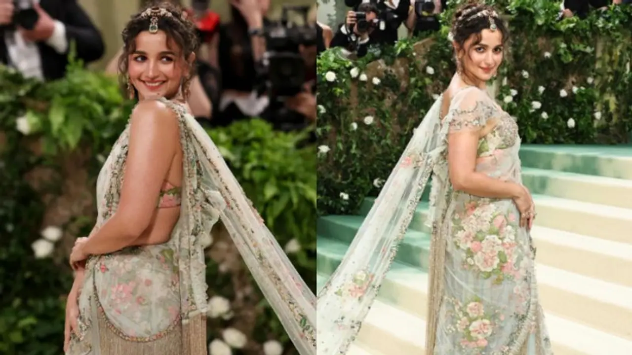 Met Gala 2023: Alia Bhatt's 23 foot long saree was crafted over 1965 man hours Met Gala 2023: Alia Bhatt's 23 foot long saree was crafted over 1965 man hours