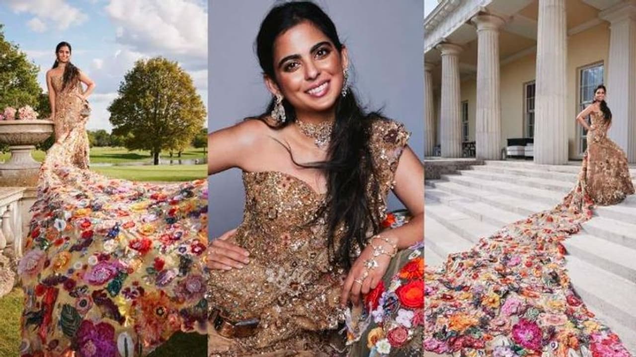 ಮೆಟ್ ಗಾಲಾದಲ್ಲಿ ಇಶಾ ಅಂಬಾನಿ ಧರಿಸಿದ ಈ ಬಟ್ಟೆ ತಯಾರಿಸೋಕೆ ಬರೋಬ್ಬರಿ 10 ಸಾವಿರ ಗಂಟೆ ಬೇಕಾಯ್ತಂತೆ! ಮೆಟ್ ಗಾಲಾದಲ್ಲಿ ಇಶಾ ಅಂಬಾನಿ ಧರಿಸಿದ ಈ ಬಟ್ಟೆ ತಯಾರಿಸೋಕೆ ಬರೋಬ್ಬರಿ 10 ಸಾವಿರ ಗಂಟೆ ಬೇಕಾಯ್ತಂತೆ!