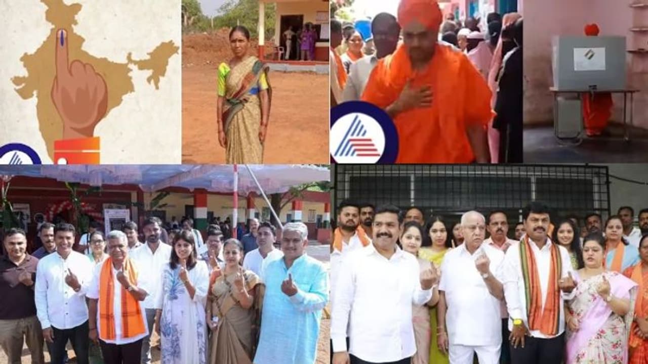 Lok Sabha Elections 2024 Phase 3: Karnataka sees 41.59% voter turnout at 1 pm as temperatures rise Lok Sabha Elections 2024 Phase 3: Karnataka sees 41.59% voter turnout at 1 pm as temperatures rise