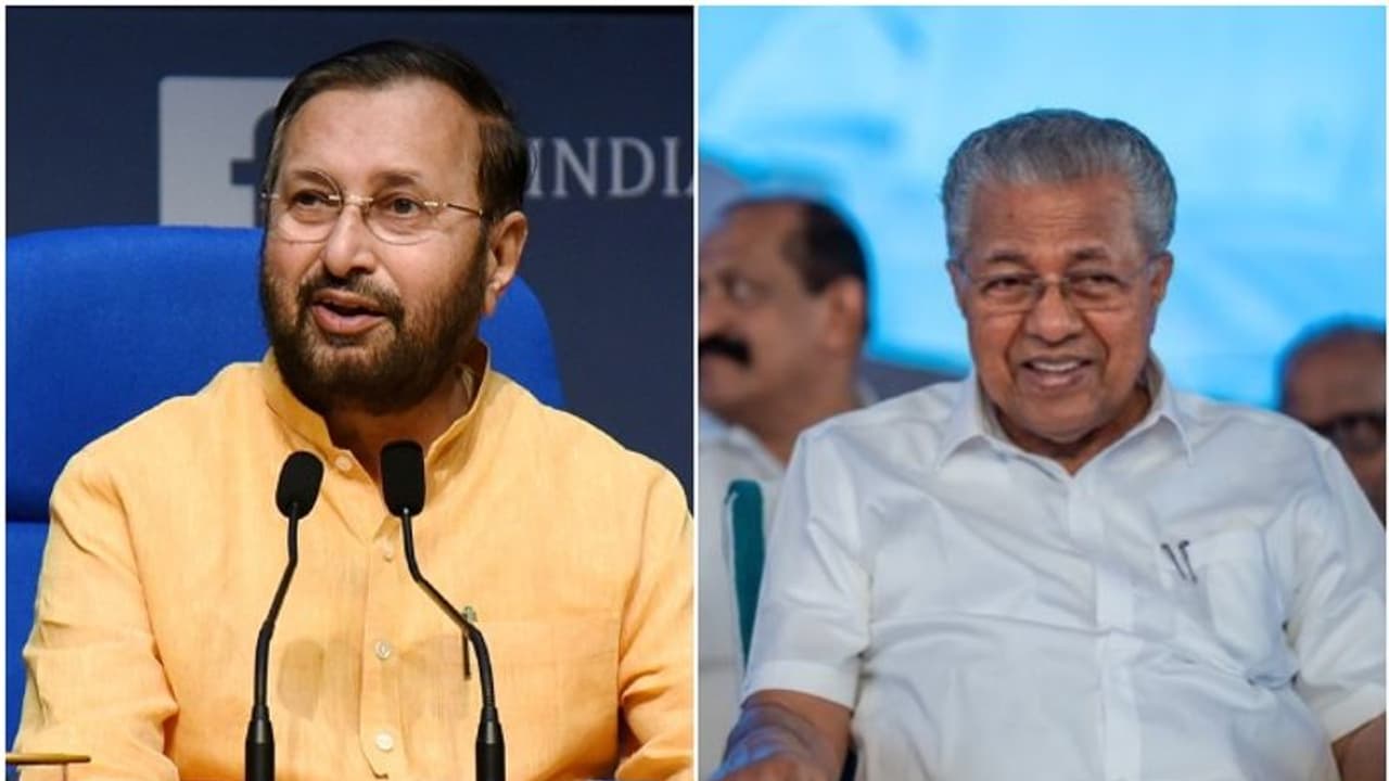 'എല്ലാം രഹസ്യം, മുഖ്യമന്ത്രിയുടെ വിദേശയാത്ര ആരുടെ ചിലവിൽ'? കേരളത്തിൽ ബിജെപി 5 സീറ്റ് നേടുമെന്നും ജാവദേക്കർ