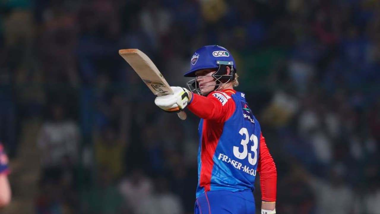 അടിയുടെ പൊടിപൂരവുമായി മക്ഗുര്കും പോറലും; ഡല്ഹിക്കെതിരെ രാജസ്ഥാന് 222 റണ്സ് വിജയലക്ഷ്യം അടിയുടെ പൊടിപൂരവുമായി മക്ഗുര്കും പോറലും; ഡല്ഹിക്കെതിരെ രാജസ്ഥാന് 222 റണ്സ് വിജയലക്ഷ്യം