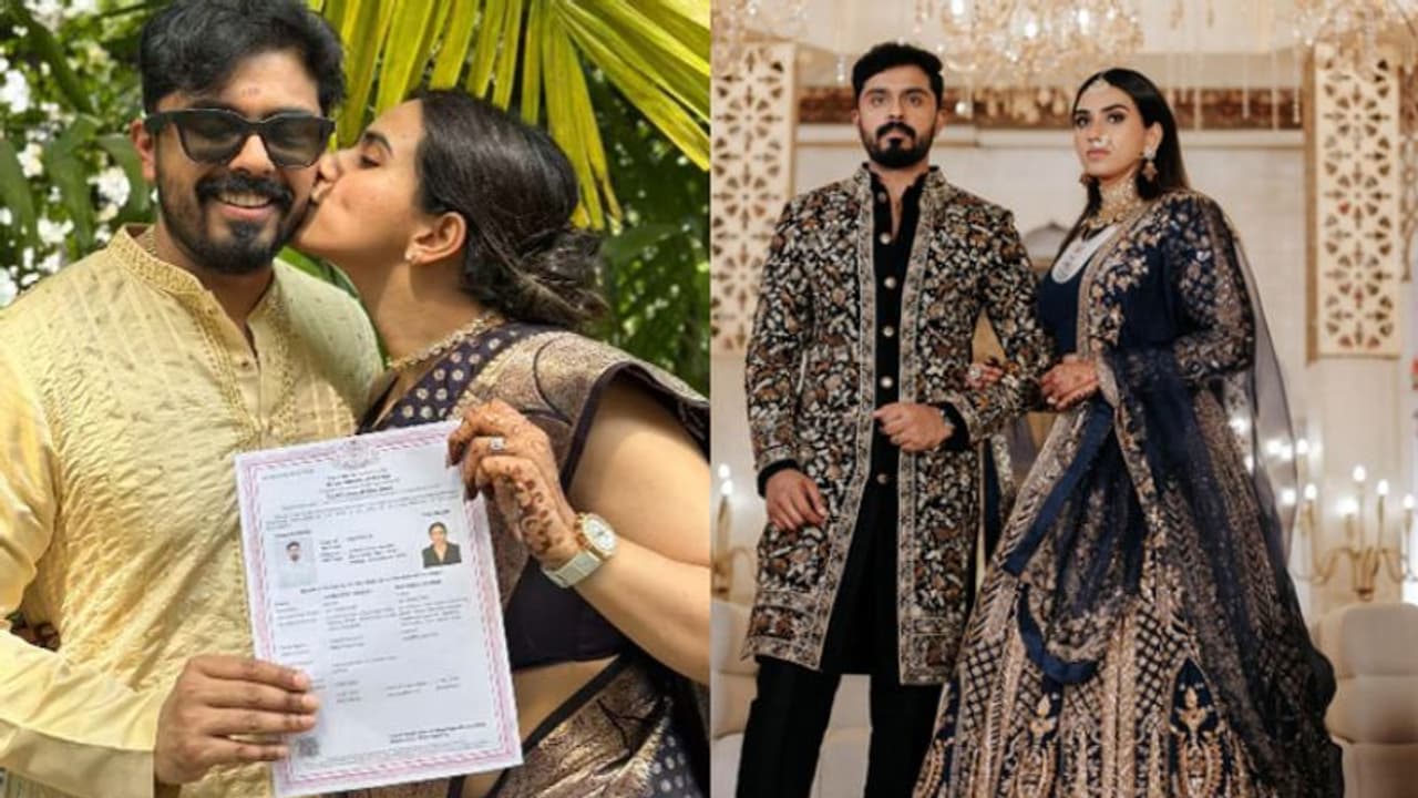 'അങ്ങനെ സര്ട്ടിഫിക്കറ്റും ലഭിച്ചു', ഭര്ത്താവിനൊപ്പമുള്ള ഫോട്ടോയുമായി മാളവിക ജയറാം 'അങ്ങനെ സര്ട്ടിഫിക്കറ്റും ലഭിച്ചു', ഭര്ത്താവിനൊപ്പമുള്ള ഫോട്ടോയുമായി മാളവിക ജയറാം