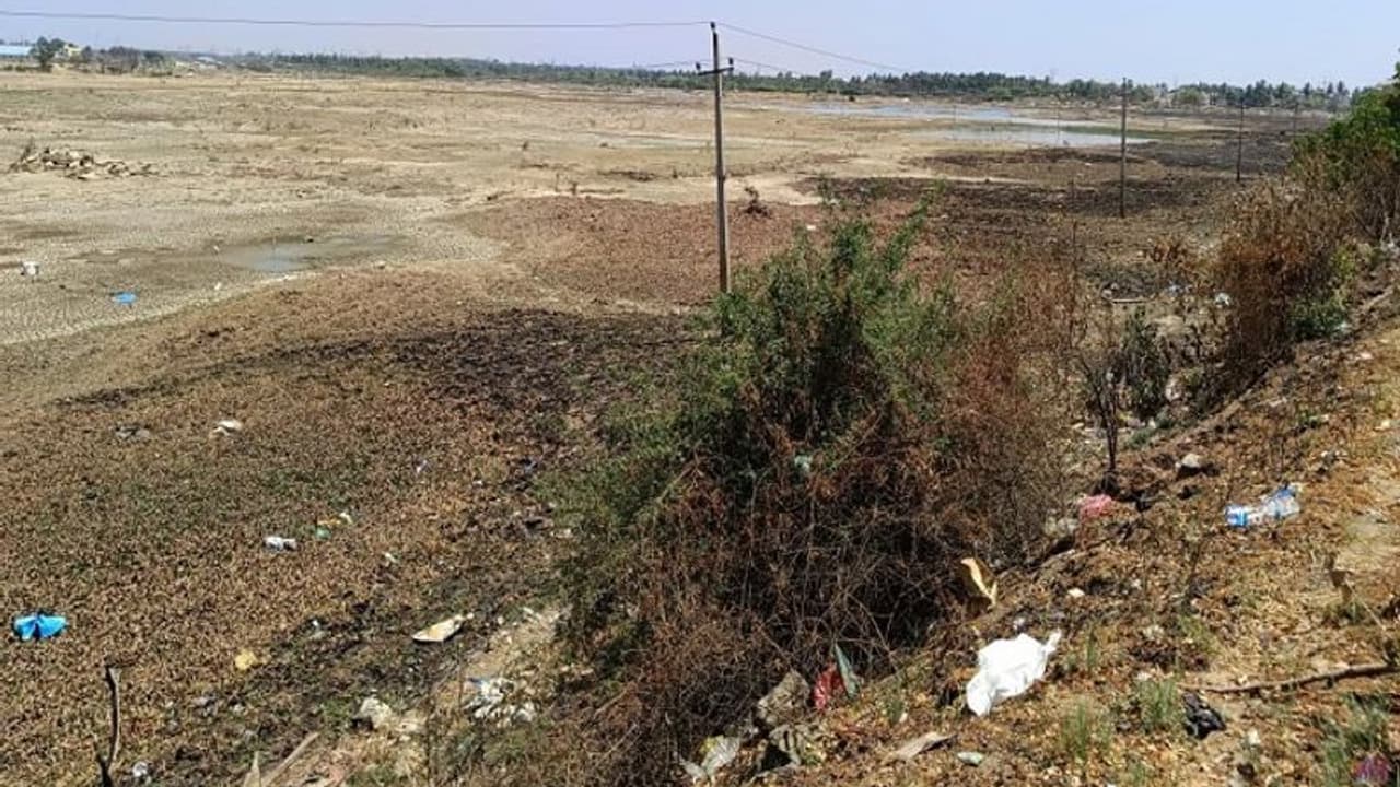 ಕೋಲಾರ ಜಿಲ್ಲೆಯಲ್ಲಿ ಬತ್ತಿದ ಕೆರೆಗಳು, ನೀರಿಗೆ ತತ್ವಾರ..! ಕೋಲಾರ ಜಿಲ್ಲೆಯಲ್ಲಿ ಬತ್ತಿದ ಕೆರೆಗಳು, ನೀರಿಗೆ ತತ್ವಾರ..!