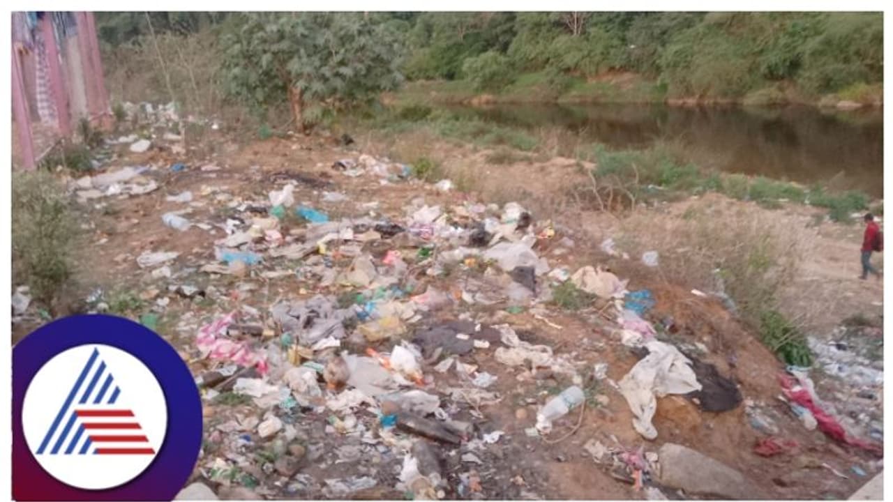 ತುಂಗಾ ನದಿ ಮಡಿಲು ಸೇರುತ್ತಿದೆ ರಾಶಿ ರಾಶಿ ಶೃಂಗೇರಿ ತ್ಯಾಜ್ಯ!