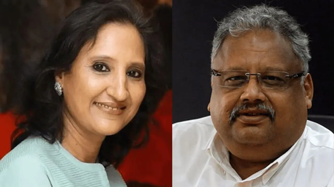 ರಾಕೇಶ್ ಜುಂಜುನ್ವಾಲಾ ಪತ್ನಿಗೆ ಒಂದೇ ದಿನ 800 ಕೋಟಿ, ಒಂದು ತಿಂಗಳಲ್ಲಿ 2360 ಕೋಟಿ ನಷ್ಟ! ರಾಕೇಶ್ ಜುಂಜುನ್ವಾಲಾ ಪತ್ನಿಗೆ ಒಂದೇ ದಿನ 800 ಕೋಟಿ, ಒಂದು ತಿಂಗಳಲ್ಲಿ 2360 ಕೋಟಿ ನಷ್ಟ!