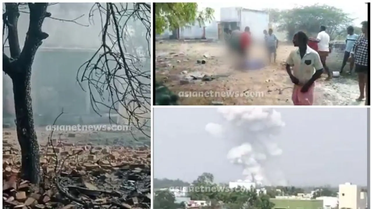 പടക്ക നിര്‍മ്മാണശാലയിൽ പൊട്ടിത്തെറി; 5 സ്ത്രീകൾ ഉൾപ്പെടെ 8 മരണം