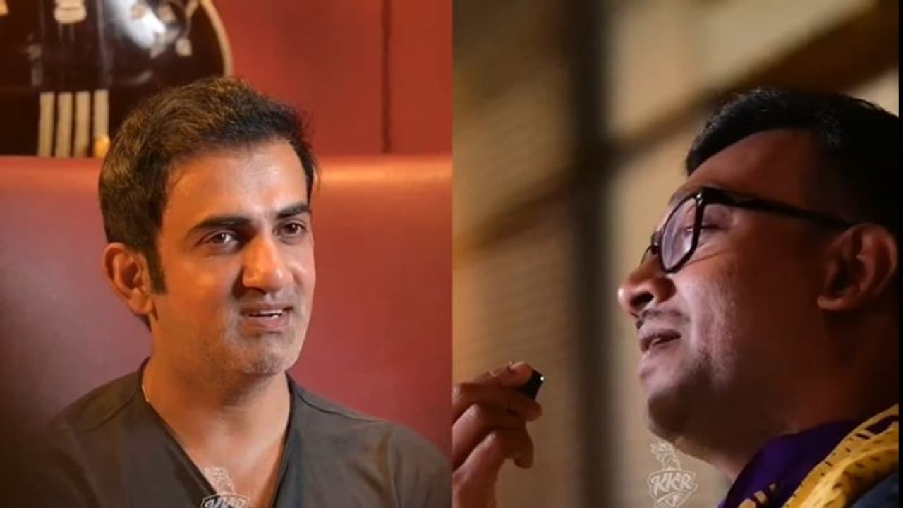 'ഇനി ഒരിക്കലും ഞങ്ങളെ വിട്ടുപോകരുത്'...ഗൗതം ഗംഭീറിന് മുന്നില്‍ പൊട്ടിക്കരഞ്ഞ് ആരാധകന്‍