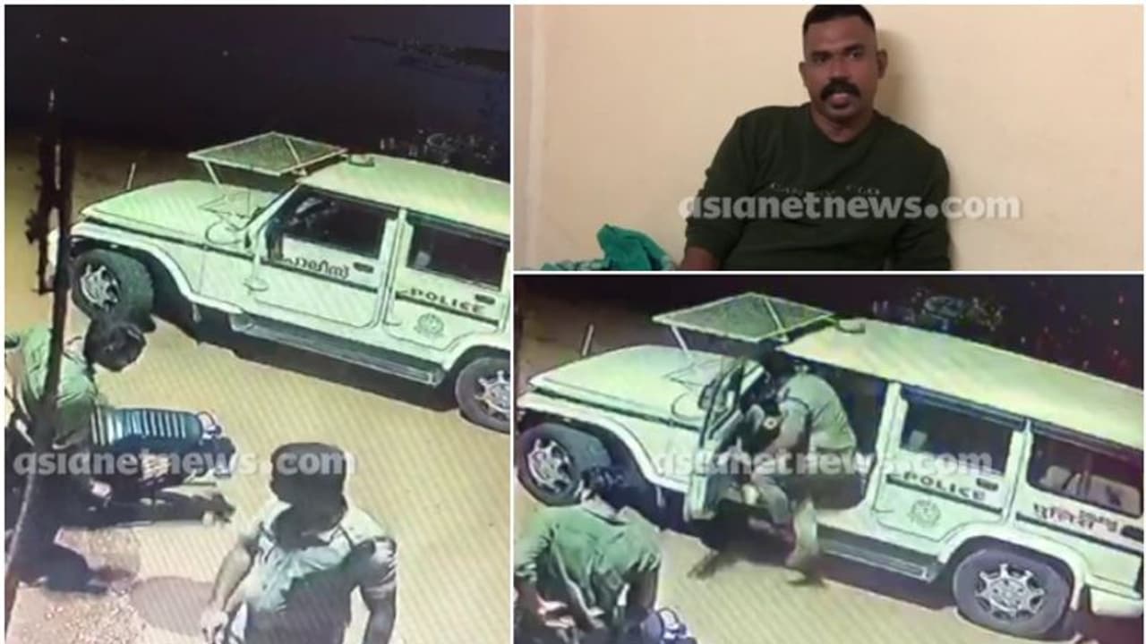 രാത്രി വീട്ടില് പോകാൻ പറഞ്ഞ് പൊലീസ് മര്ദ്ദനമെന്ന് പരാതി, സിസിടിവി വീഡിയോ പുറത്ത്; റൗഡിയെന്ന് പൊലീസ് രാത്രി വീട്ടില് പോകാൻ പറഞ്ഞ് പൊലീസ് മര്ദ്ദനമെന്ന് പരാതി, സിസിടിവി വീഡിയോ പുറത്ത്; റൗഡിയെന്ന് പൊലീസ്