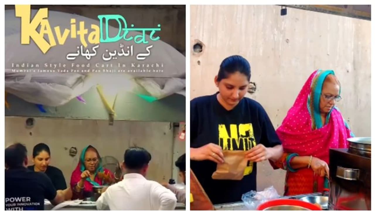 ബ്രിട്ടീഷുകാർ വിഭജിച്ചു. എന്നിട്ടും ഒന്നായി; കറാച്ചിയിൽ വടാ പാവ് വില്ക്കുന്ന കവിതാ ദീദിയുടെ വീഡിയോ വൈറൽ ബ്രിട്ടീഷുകാർ വിഭജിച്ചു. എന്നിട്ടും ഒന്നായി; കറാച്ചിയിൽ വടാ പാവ് വില്ക്കുന്ന കവിതാ ദീദിയുടെ വീഡിയോ വൈറൽ