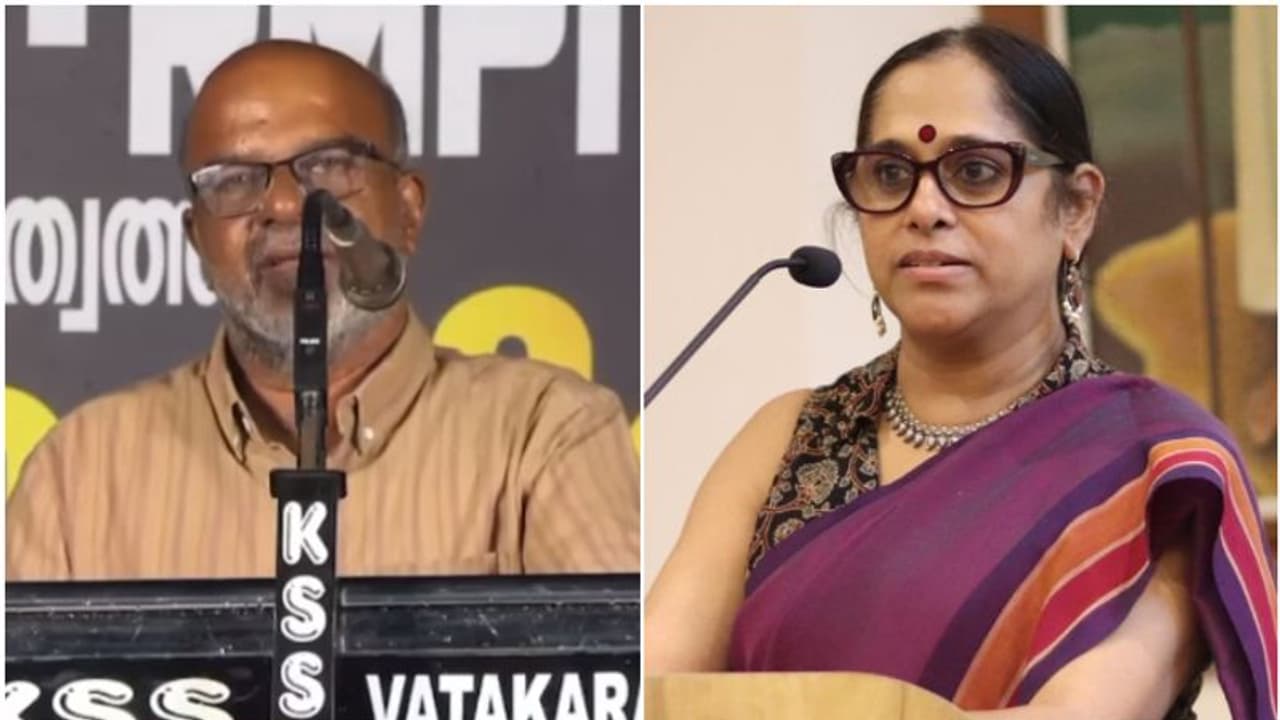 'ഹരിഹരന്റെ സംസാരത്തിലും അതേ പൊതുബോധം'; മഞ്ജുവിനും ശൈലജയ്ക്കുമെതിരായ അധിക്ഷേപ പരാമര്‍ശത്തില്‍ സജിതാ മഠത്തില്‍