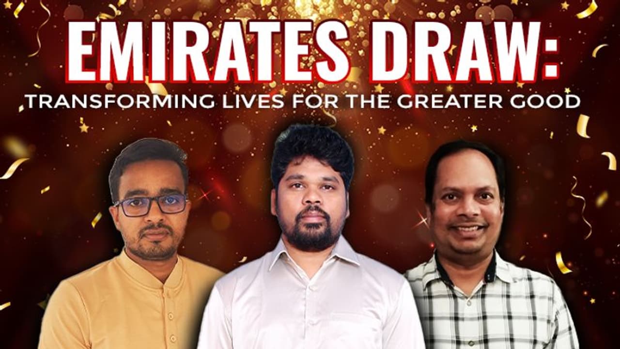 ജീവിതങ്ങൾ മാറ്റിമറിക്കും എമിറേറ്റ്സ് ഡ്രോ; 4200 ൽ അധികം പേർ നേടിയത് 660,000 ദിർഹം ജീവിതങ്ങൾ മാറ്റിമറിക്കും എമിറേറ്റ്സ് ഡ്രോ; 4200 ൽ അധികം പേർ നേടിയത് 660,000 ദിർഹം