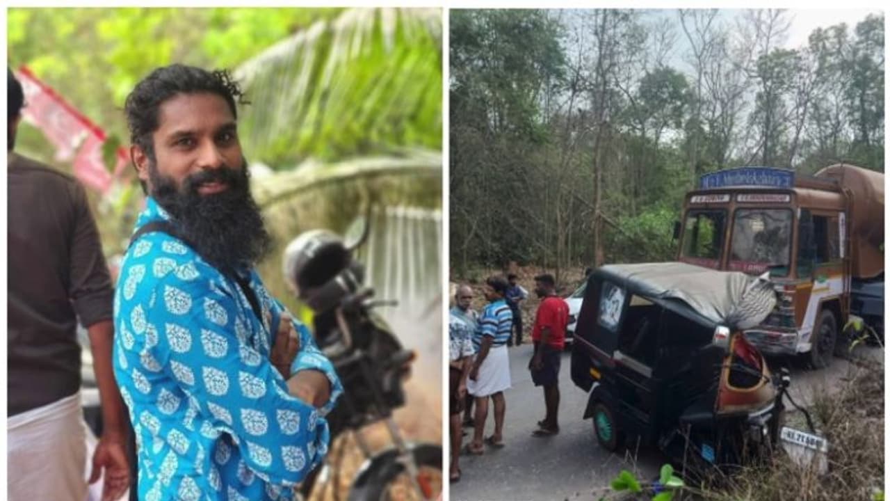 നാടൻപാട്ട് കലാകാരൻ രതീഷ് തിരുവരംഗൻ വാഹനാപകടത്തിൽ മരിച്ചു നാടൻപാട്ട് കലാകാരൻ രതീഷ് തിരുവരംഗൻ വാഹനാപകടത്തിൽ മരിച്ചു