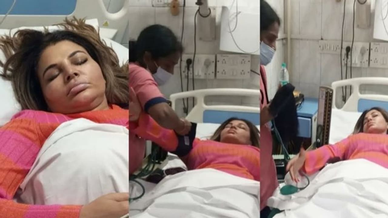 హాస్పటల్ లో రాఖీ సావంత్...అపస్మారక స్థితిలో ? హాస్పటల్ లో రాఖీ సావంత్...అపస్మారక స్థితిలో ?