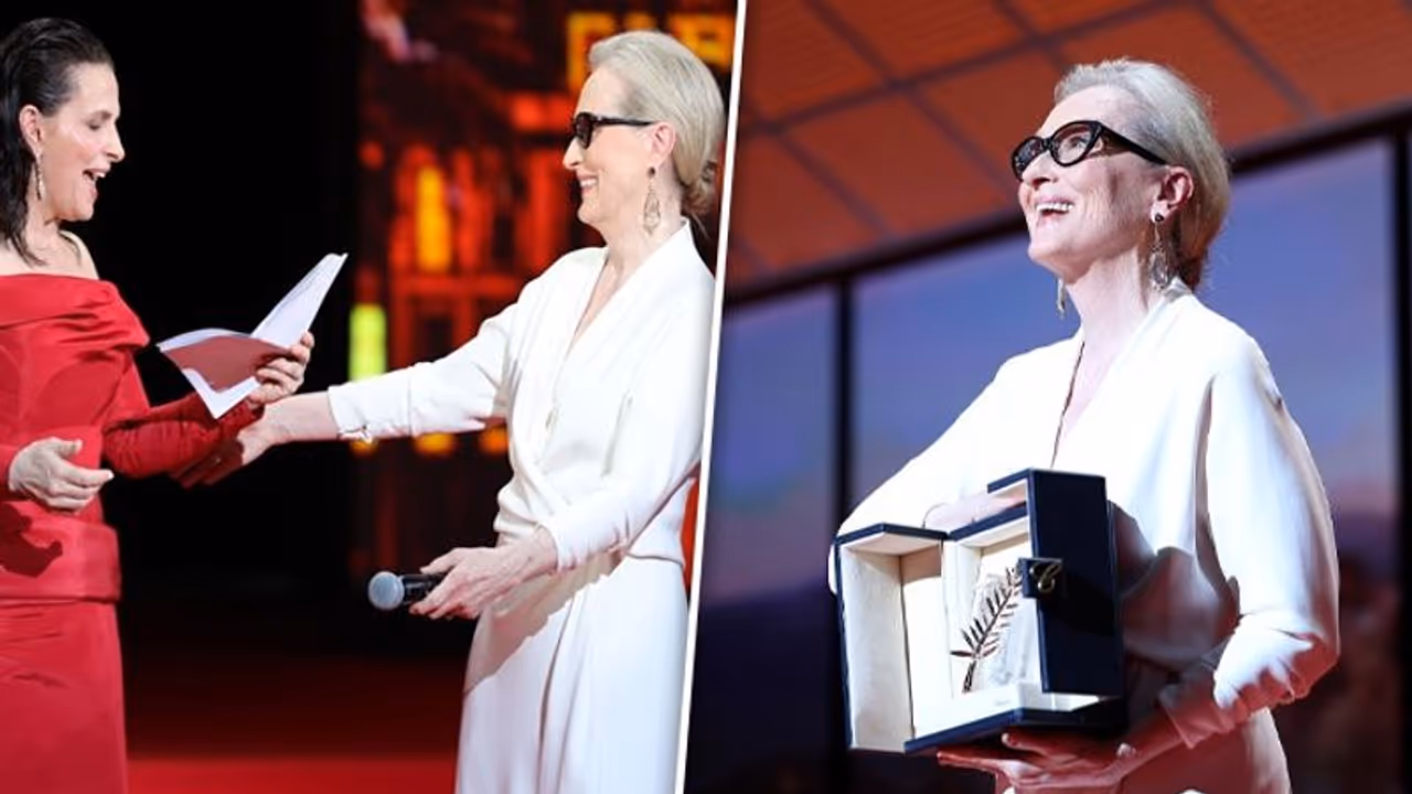 Cannes Film Festival 2024: Meryl Streep accepted the prestigious Palme d'Or; gets thunderous standing ovation Cannes Film Festival 2024: Meryl Streep accepted the prestigious Palme d'Or; gets thunderous standing ovation