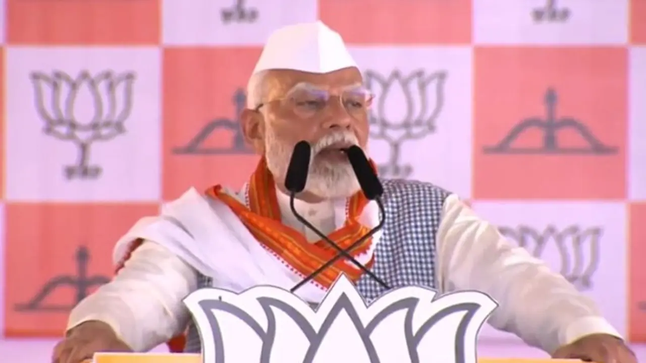 'Fake Shiv Sena shattered every dream of Balasaheb': PM Modi slams its partnership with Congress (WATCH)