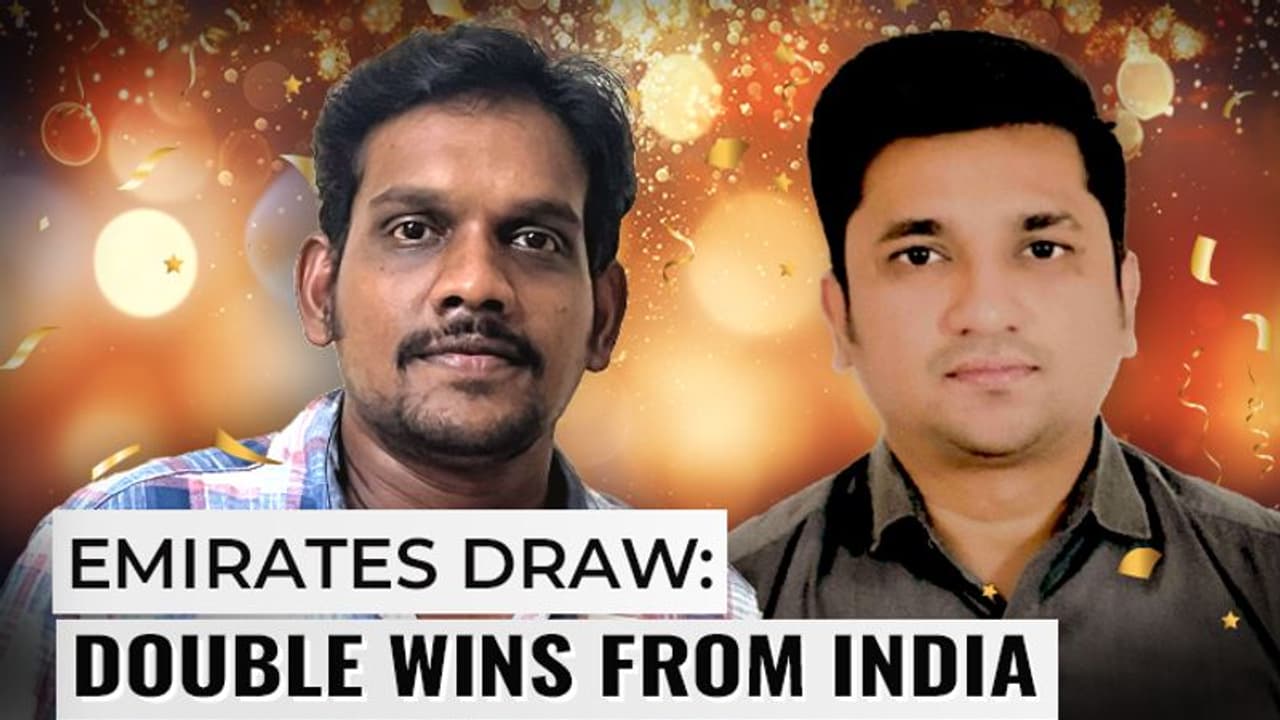 എമിറേറ്റ്സ് ഡ്രോ: ഇന്ത്യയിൽ നിന്നും ഇരട്ട വിജയികൾ എമിറേറ്റ്സ് ഡ്രോ: ഇന്ത്യയിൽ നിന്നും ഇരട്ട വിജയികൾ