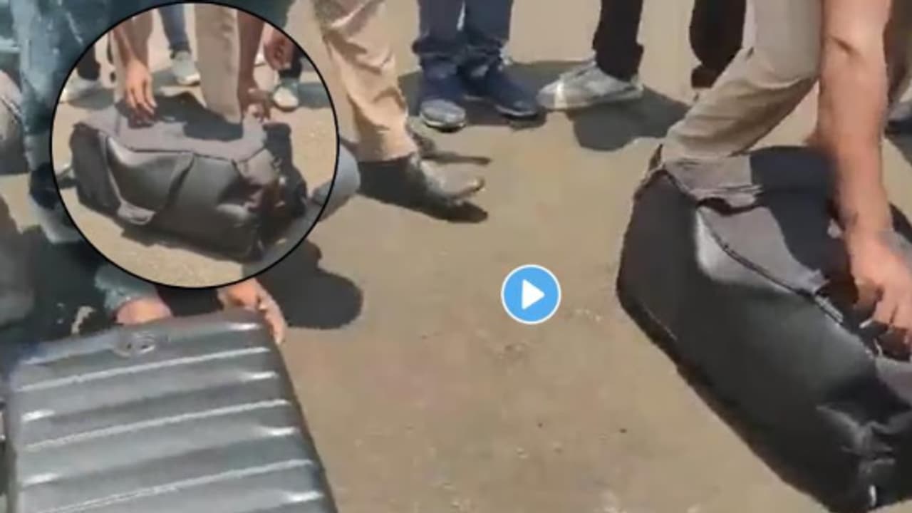 cm eknath shindes luggage was checked cm eknath shindes luggage was checked