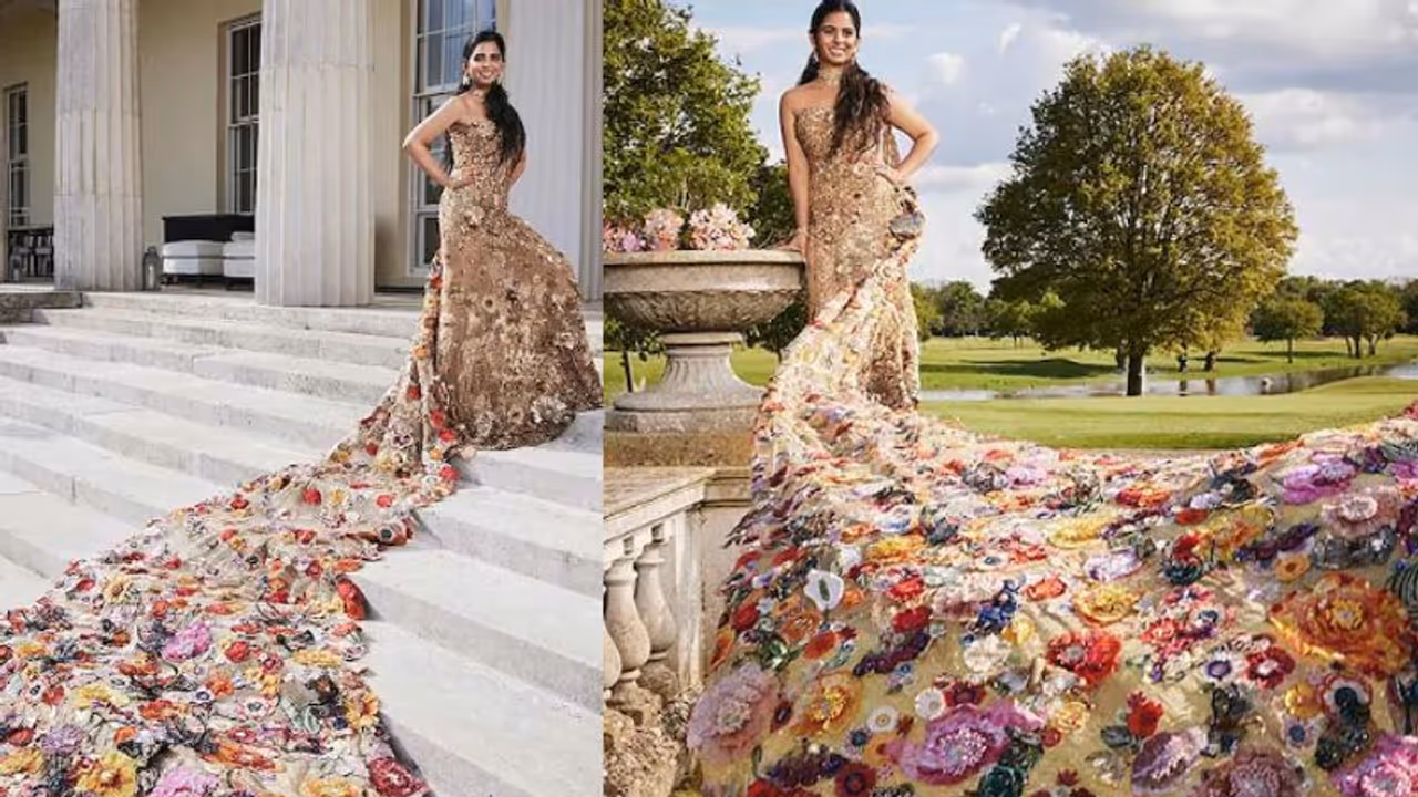  മെറ്റ്ഗാലയിൽ പങ്കെടുക്കാനായില്ലെങ്കിലും ചര്‍ച്ചയായി ഇഷ അംബാനിയുടെ ഗൗണ്‍; അറിയാം പ്രത്യേകതകള്‍ 