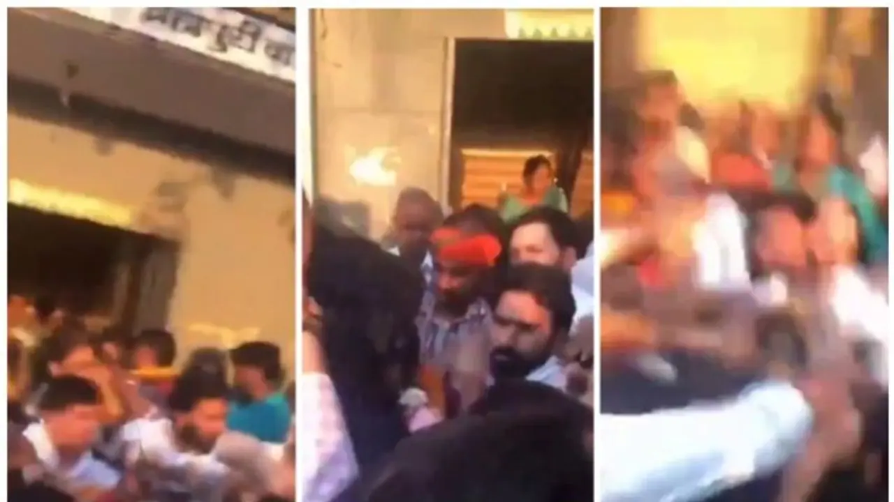 കനയ്യകുമാറിന് നേർക്ക് ആക്രമണം; തെരഞ്ഞെടുപ്പ് പ്രചാരണത്തിനിടെ കയ്യേറ്റം ചെയ്തു