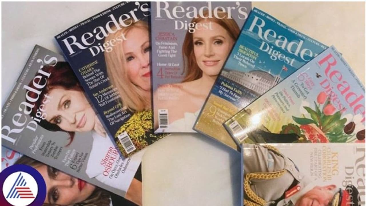 86 ವರ್ಷದ ಬಳಿಕ ಮುದ್ರಣ ನಿಲ್ಲಿಸಿದ ಪ್ರತಿಷ್ಠಿತ ಯುಕೆ 'ರೀಡರ್ಸ್ ಡೈಜೆಸ್ಟ್‌' ಮ್ಯಾಗಜೀನ್!