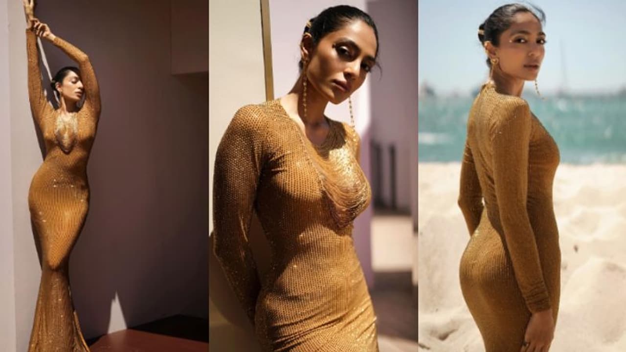 Cannes 2024: സ്വര്‍ണ നിറത്തിലുള്ള ബോഡികോണ്‍ ഗൗണില്‍ തിളങ്ങി ശോഭിത ധൂലിപാല