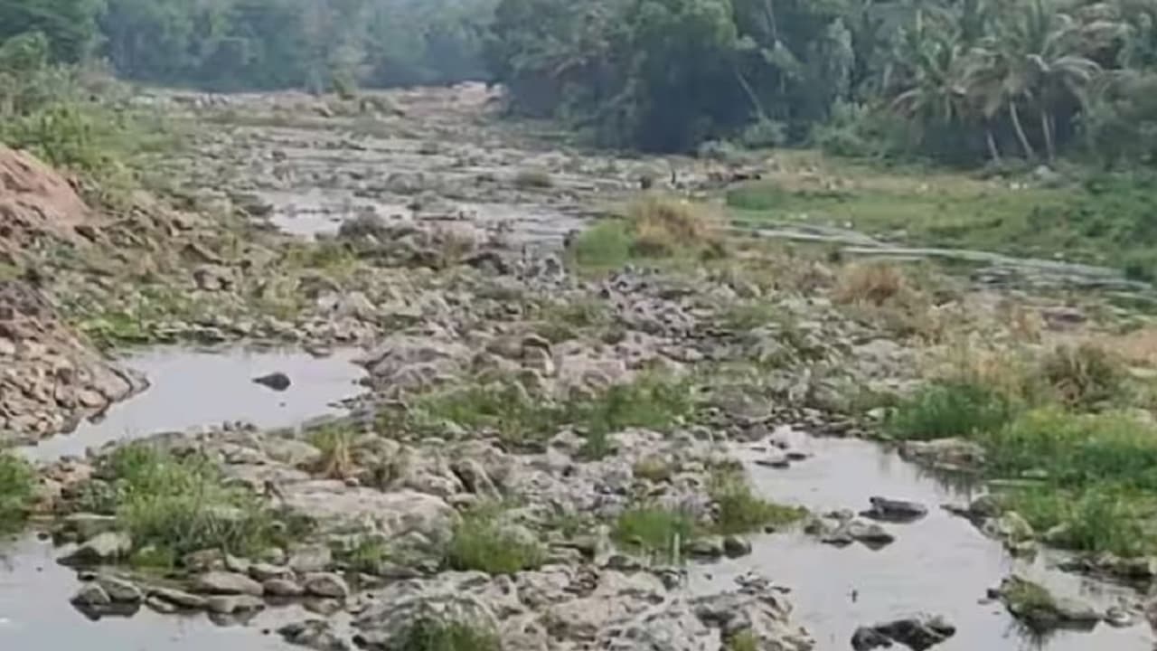 ಅಂತರ್ಜಲ ಕುಸಿತ: ನೀರಿಲ್ಲದೇ ನದಿಗಳ ಒಡಲು ಖಾಲಿ ಖಾಲಿ! ಅಂತರ್ಜಲ ಕುಸಿತ: ನೀರಿಲ್ಲದೇ ನದಿಗಳ ಒಡಲು ಖಾಲಿ ಖಾಲಿ!