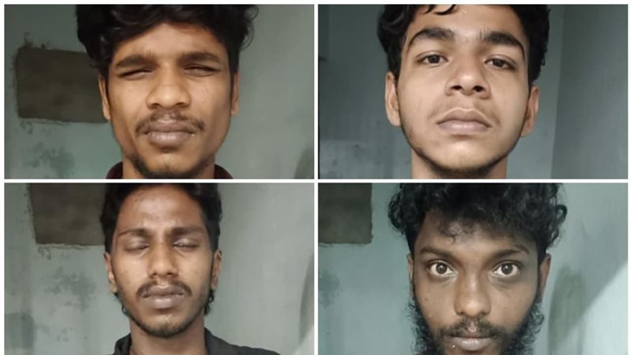 കൊലപാതകം അടക്കം നിരവധി കേസില് പ്രതികള്; ക്വട്ടേഷൻ സംഘം പിടിയില് കൊലപാതകം അടക്കം നിരവധി കേസില് പ്രതികള്; ക്വട്ടേഷൻ സംഘം പിടിയില്