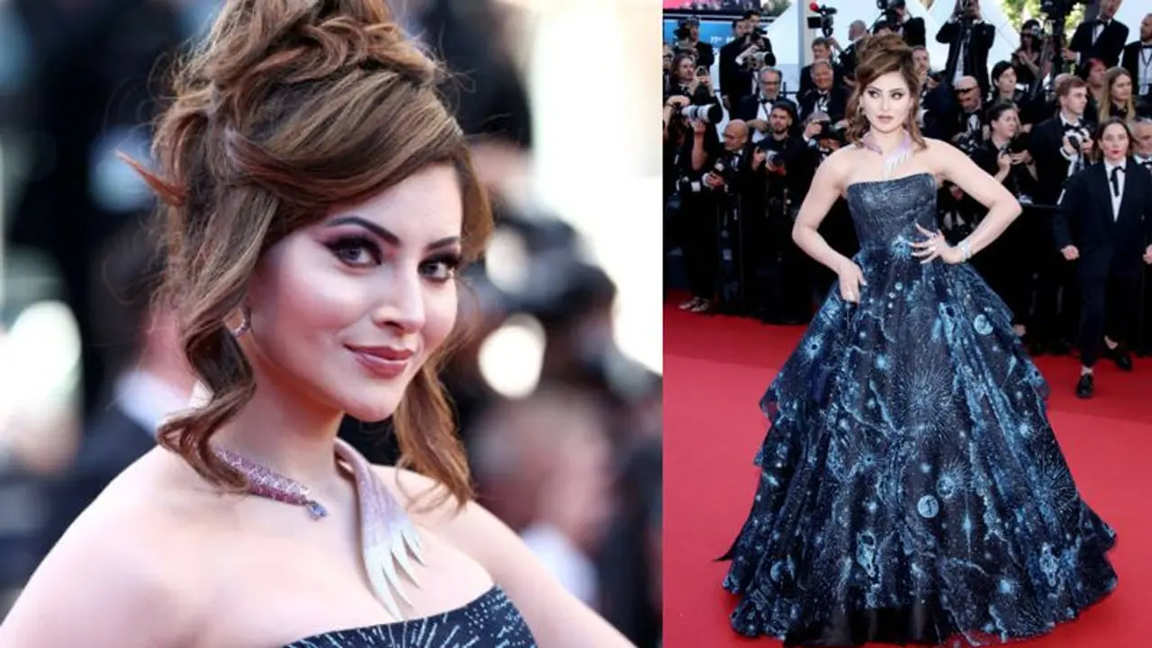 Urvashi Rautela makes waves at Cannes 2024 with Diamond Fish Necklace, after previous Alligator Choker Debacle Urvashi Rautela makes waves at Cannes 2024 with Diamond Fish Necklace, after previous Alligator Choker Debacle