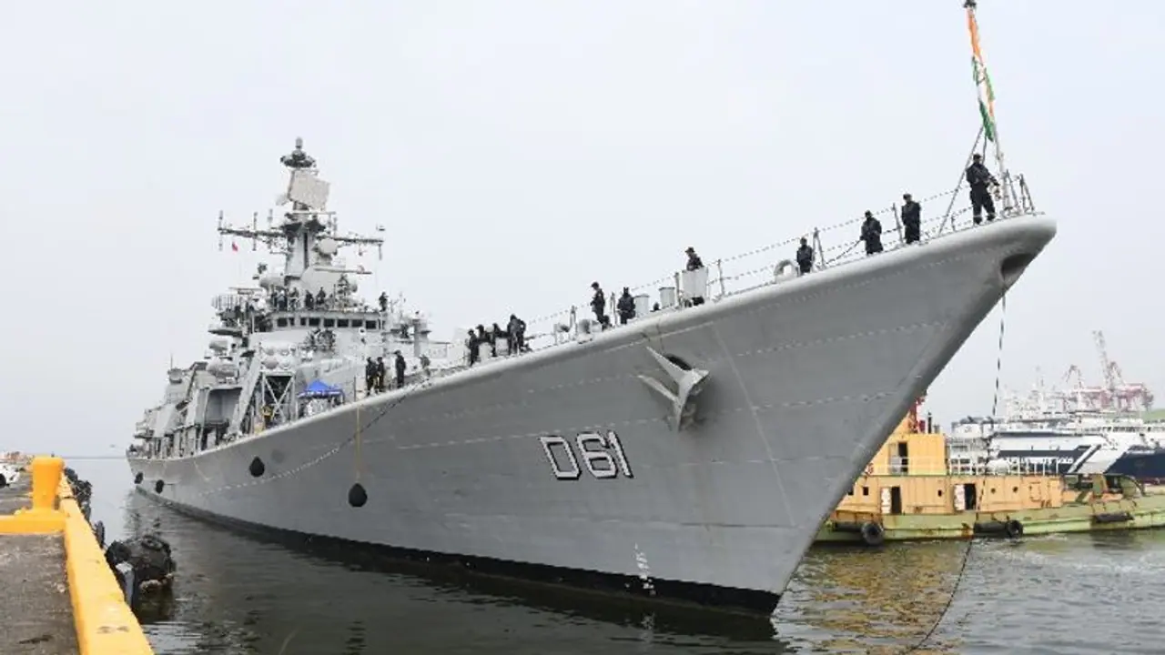 Indian Navy bolsters maritime cooperation with Philippines amid South China Sea tensions, deploys 3 warships Indian Navy bolsters maritime cooperation with Philippines amid South China Sea tensions, deploys 3 warships