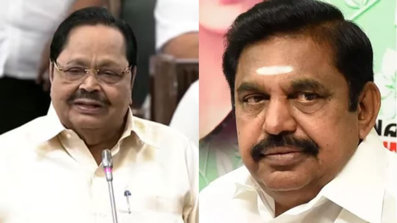 கள்ள மவுனம்.. இபிஎஸ்சுக்கு கைவந்த கலை.. காவிரி நீர் விவகாரத்தில் அமைச்சர் துரைமுருகன் அதிரடி.. கள்ள மவுனம்.. இபிஎஸ்சுக்கு கைவந்த கலை.. காவிரி நீர் விவகாரத்தில் அமைச்சர் துரைமுருகன் அதிரடி..