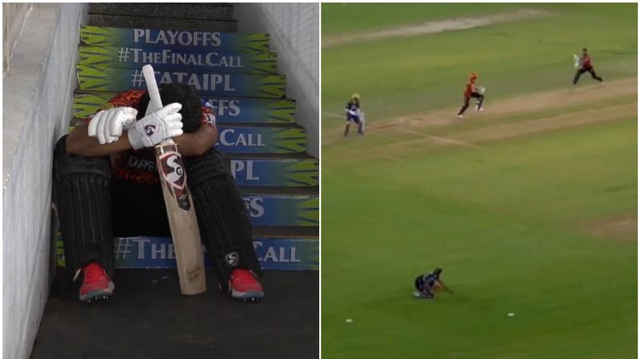 വേദനിപ്പിക്കുന്ന ചിത്രം! പുറത്തായതിന് പിന്നാലെ ഡ്രസിംഗ് റൂമിലേക്ക് പോവാതെ നിരാശനായി രാഹുല് ത്രിപാഠി വേദനിപ്പിക്കുന്ന ചിത്രം! പുറത്തായതിന് പിന്നാലെ ഡ്രസിംഗ് റൂമിലേക്ക് പോവാതെ നിരാശനായി രാഹുല് ത്രിപാഠി