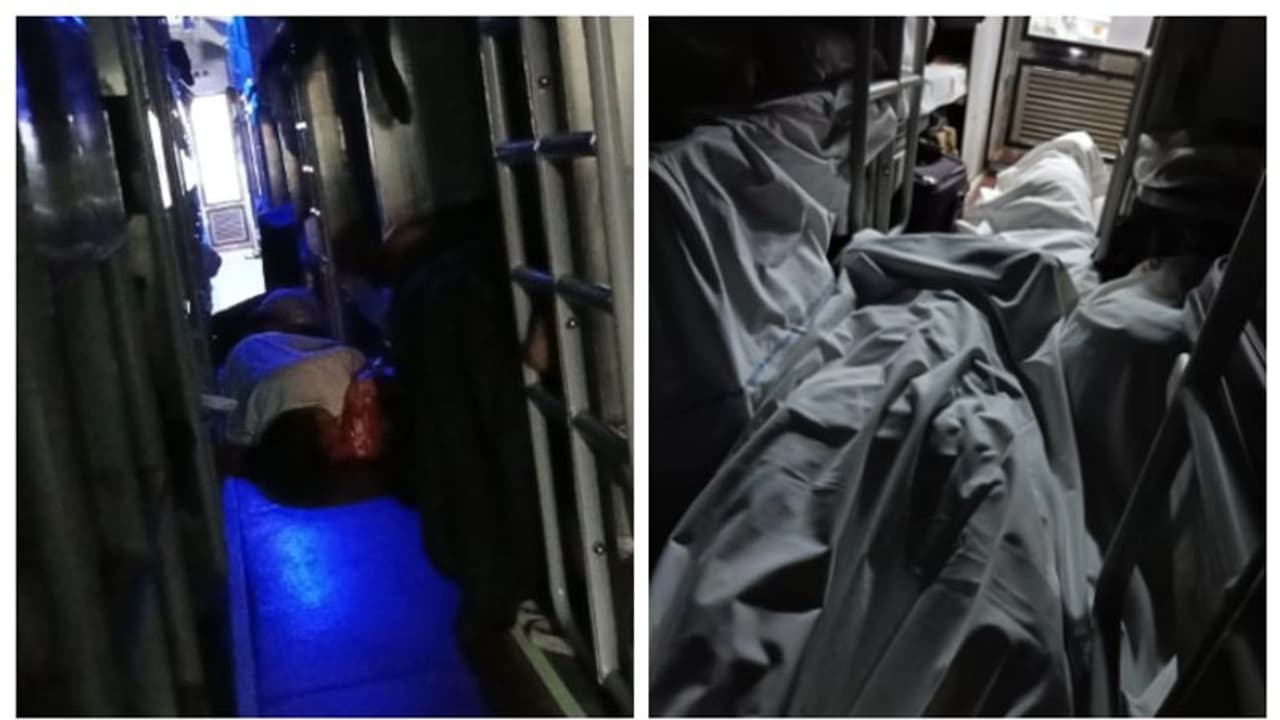  എസി 3 ടയർ കോച്ചിന്‍റെ തറയില്‍ പുതച്ചുറങ്ങുന്ന ടിക്കറ്റ് ഇല്ലാത്ത യാത്രക്കാര്‍; ചിത്രങ്ങള്‍ വൈറല്‍ 