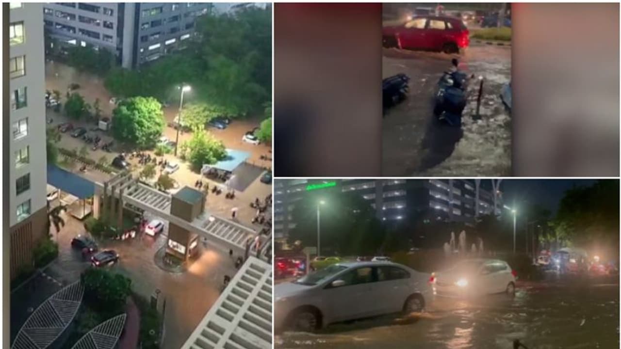 കൊച്ചിയിൽ മണിക്കൂറുകളായി കനത്ത മഴ, നഗരം വെളളത്തിൽ; ഗതാഗതക്കുരുക്ക് രൂക്ഷം, തൃശ്ശൂരിലും മഴ ശക്തം കൊച്ചിയിൽ മണിക്കൂറുകളായി കനത്ത മഴ, നഗരം വെളളത്തിൽ; ഗതാഗതക്കുരുക്ക് രൂക്ഷം, തൃശ്ശൂരിലും മഴ ശക്തം