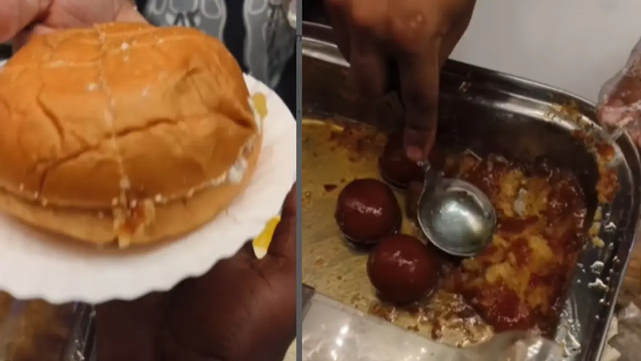 gulab jamun burger viral video gulab jamun burger viral video