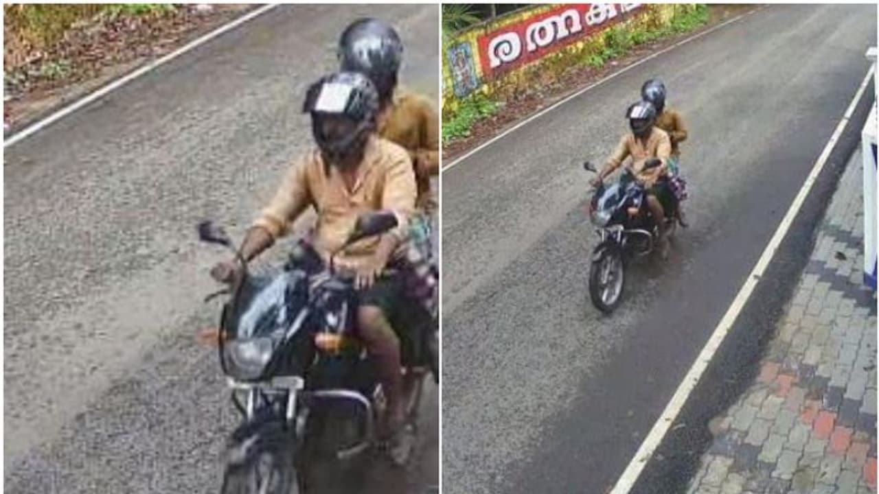 ജോലിയ്ക്ക് പോകുന്നതിനിടെ വീട്ടമ്മയെ ബൈക്കിലെത്തിയവർ തടഞ്ഞുനിർത്തി മാല പൊട്ടിച്ചു; സിസിടിവി ദൃശ്യങ്ങൾ പുറത്ത്