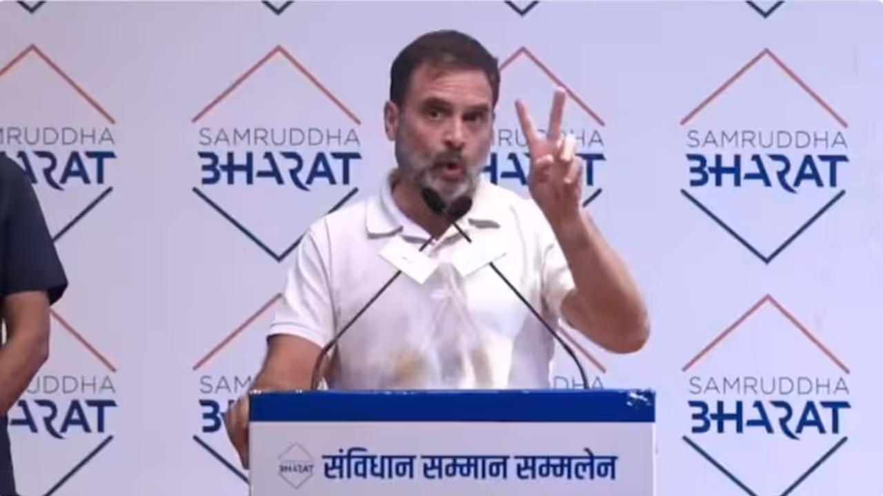 Rahul Gandhi faces heat for comparing Kejriwal & Soren's arrests with 'tribal CM' still in jail remark (WATCH)