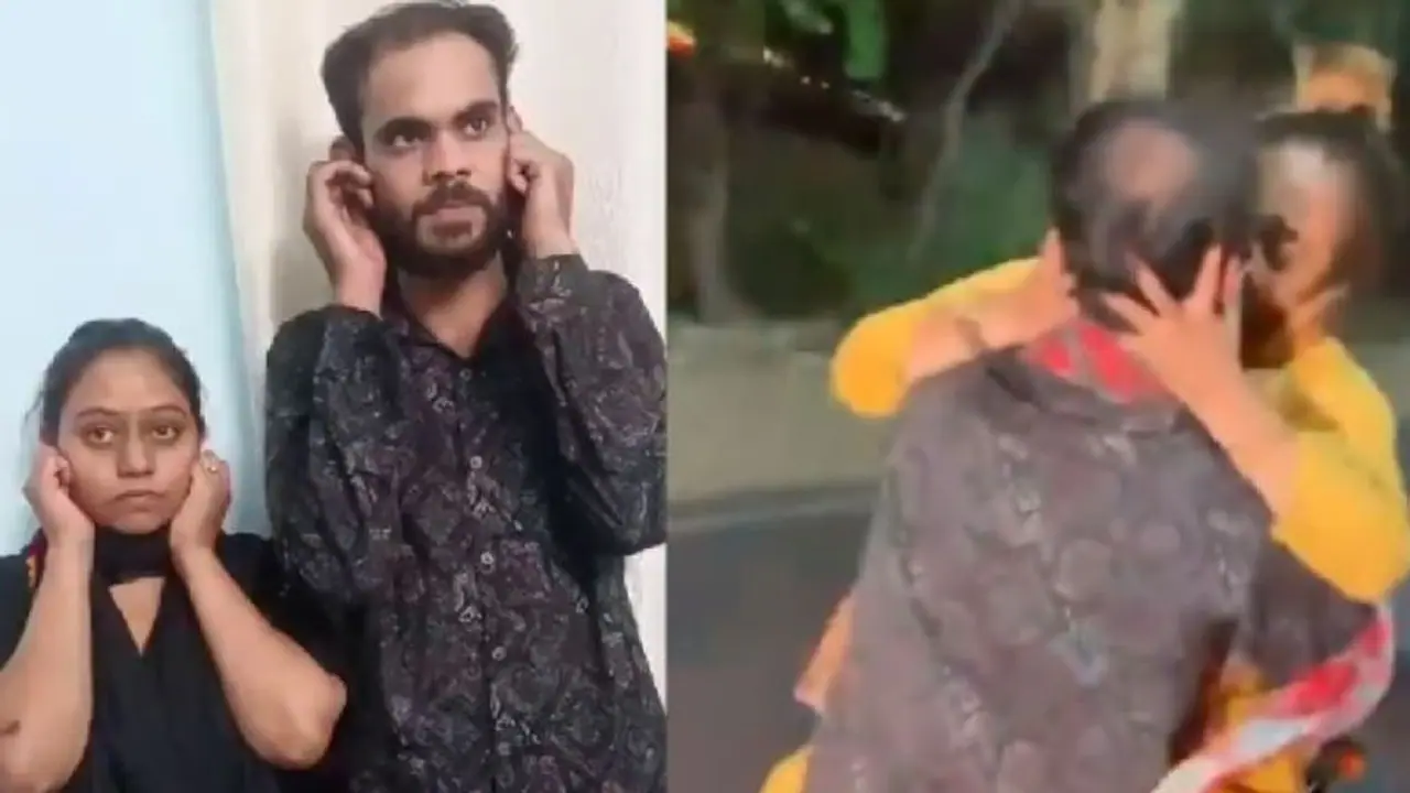 ಚಲಿಸುತ್ತಿರುವ ಬೈಕ್ನಲ್ಲಿ ಪ್ರೇಮಿಗಳ ಕಿಸ್ಸಿಂಗ್: ವೀಡಿಯೋ ಸೋಶಿಯಲ್ ಮೀಡಿಯಾದಲ್ಲಿ ವೈರಲ್ ಚಲಿಸುತ್ತಿರುವ ಬೈಕ್ನಲ್ಲಿ ಪ್ರೇಮಿಗಳ ಕಿಸ್ಸಿಂಗ್: ವೀಡಿಯೋ ಸೋಶಿಯಲ್ ಮೀಡಿಯಾದಲ್ಲಿ ವೈರಲ್