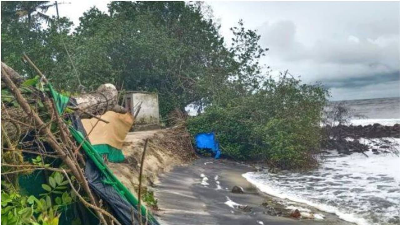 കടലാക്രമണം ശക്തം: 'പുന്നപ്ര വിയാനിയില്‍ തെങ്ങുകൾ കടപുഴകി, വീടുകളില്‍ വെള്ളം കയറി'
