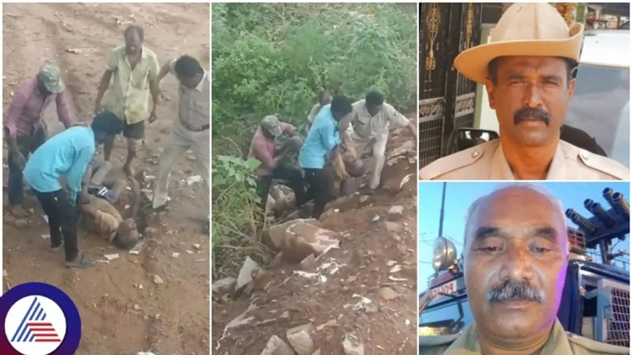 ಕೆರೆಯ ಕೆಸರಲ್ಲಿ ಮುಳುಗಿ, ಕೇವಲ ಕೈ ಮೇಲಕ್ಕೆತ್ತಿ ಸಾವಿನಂಚಿನಲ್ಲಿದ್ದ ವ್ಯಕ್ತಿ ಕಾಪಾಡಿದ ಪೊಲೀಸರು ಕೆರೆಯ ಕೆಸರಲ್ಲಿ ಮುಳುಗಿ, ಕೇವಲ ಕೈ ಮೇಲಕ್ಕೆತ್ತಿ ಸಾವಿನಂಚಿನಲ್ಲಿದ್ದ ವ್ಯಕ್ತಿ ಕಾಪಾಡಿದ ಪೊಲೀಸರು