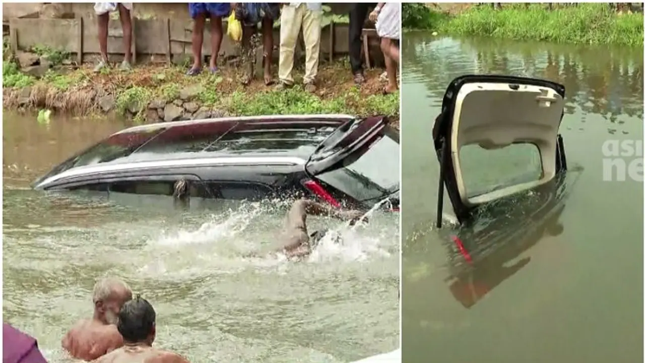 ഗൂഗിൾ മാപ്പ് ചതിച്ചു, കോട്ടയത്ത് കാറിൽ സഞ്ചരിച്ച സംഘം തോട്ടിൽ വീണു; യാത്രക്കാരെ രക്ഷിച്ചു, കാർ മുങ്ങി ഗൂഗിൾ മാപ്പ് ചതിച്ചു, കോട്ടയത്ത് കാറിൽ സഞ്ചരിച്ച സംഘം തോട്ടിൽ വീണു; യാത്രക്കാരെ രക്ഷിച്ചു, കാർ മുങ്ങി