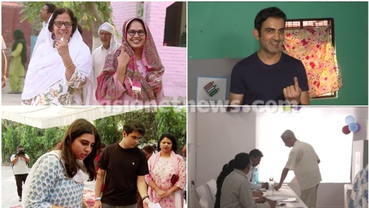 ലോക്സഭാ തെരഞ്ഞെടുപ്പ്: വോട്ടെടുപ്പ് പുരോഗമിക്കുന്നു, സോണിയ, രാഹുൽ, അടക്കം പ്രമുഖർ വോട്ടുരേഖപ്പെടുത്തി ലോക്സഭാ തെരഞ്ഞെടുപ്പ്: വോട്ടെടുപ്പ് പുരോഗമിക്കുന്നു, സോണിയ, രാഹുൽ, അടക്കം പ്രമുഖർ വോട്ടുരേഖപ്പെടുത്തി