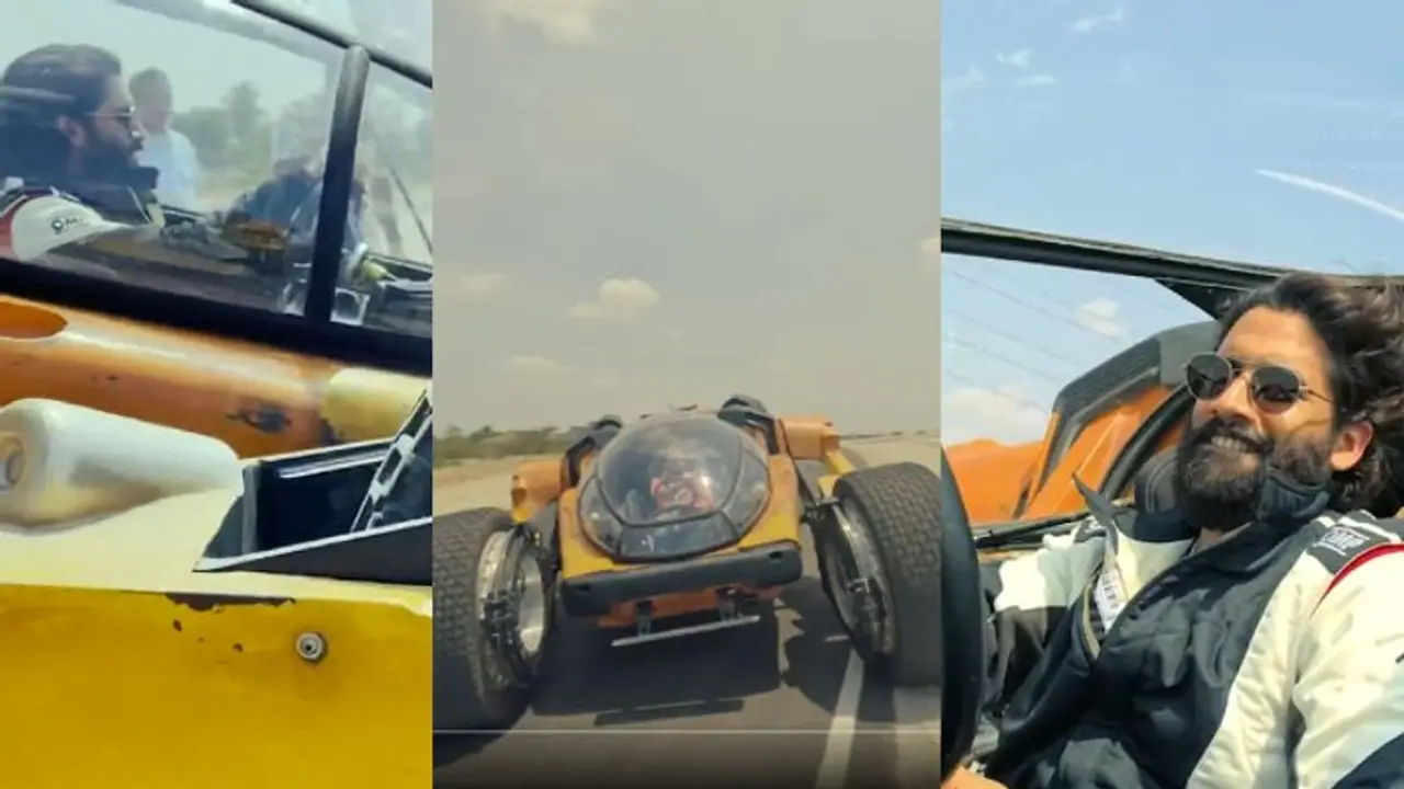 Video : எப்புட்ரா... கல்கி 2898AD படத்திற்காக உருவாக்கப்பட்ட ‘புஜ்ஜி கார்’ ஓட்டி பார்த்து மெர்சலான நாக சைதன்யா