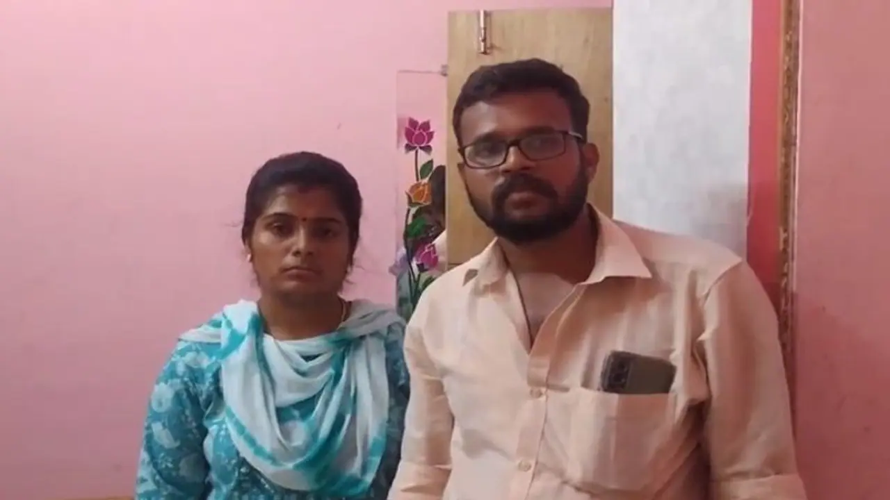 காதலனை கரம் பிடித்த கல்லூரி மாணவி: திருமணத்துக்கு முன்பு சம்பவம்!