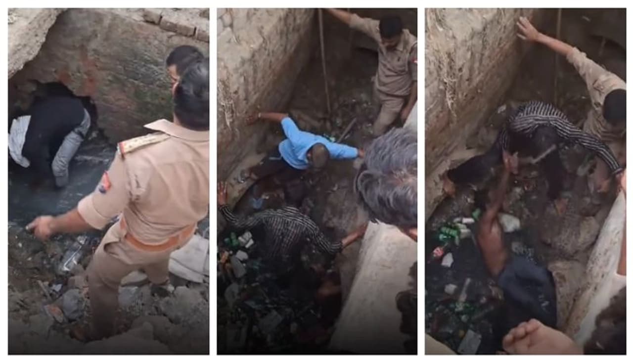 അടിച്ച് പൂസായി റോഡരികിൽ കിടന്നു, എഴുന്നേറ്റപ്പോൾ ഡ്രൈനേജ് പൈപ്പിനുള്ളിൽ; രക്ഷാപ്രവര്ത്തന വീഡിയോ വൈറൽ അടിച്ച് പൂസായി റോഡരികിൽ കിടന്നു, എഴുന്നേറ്റപ്പോൾ ഡ്രൈനേജ് പൈപ്പിനുള്ളിൽ; രക്ഷാപ്രവര്ത്തന വീഡിയോ വൈറൽ