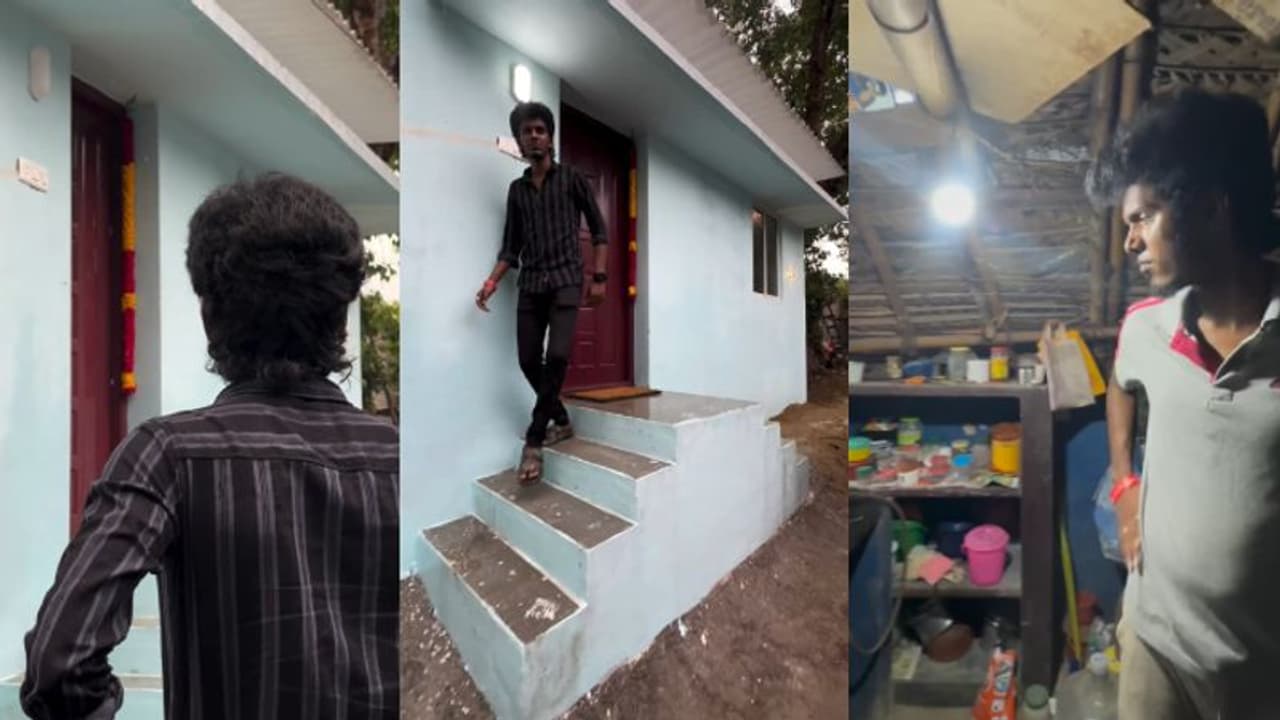 என் வாழ்நாள் சாதனை இது... குடிசை வீட்டை இடித்து அழகான புது கான்கிரிட் வீடு கட்டிய பாலா யாருக்காக தெரியுமா? என் வாழ்நாள் சாதனை இது... குடிசை வீட்டை இடித்து அழகான புது கான்கிரிட் வீடு கட்டிய பாலா யாருக்காக தெரியுமா?