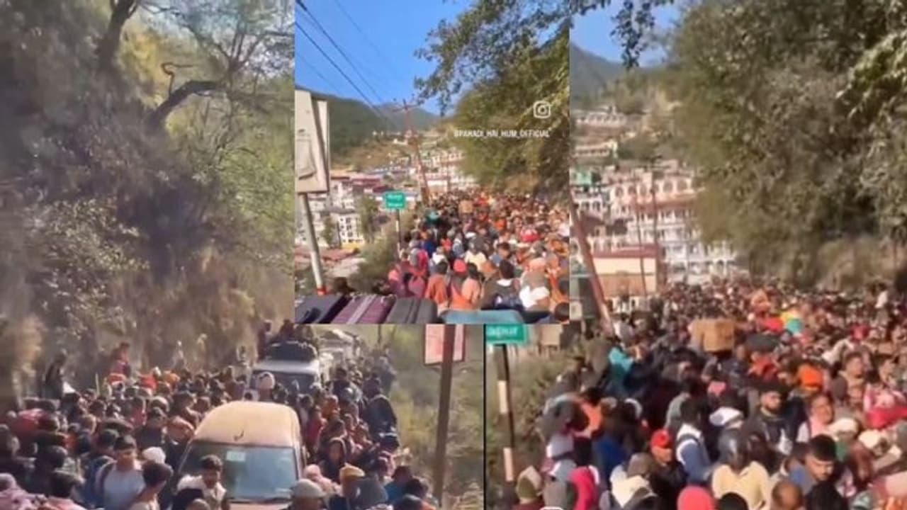 ಕೇದಾರನಾಥದಲ್ಲಿ ಭಾರಿ ಜನ ಸಂದಣಿ ನೂಕುನುಗ್ಗಲು: ಪ್ರವಾಸ ಮುಂದೂಡುವಂತೆ ಮನವಿ