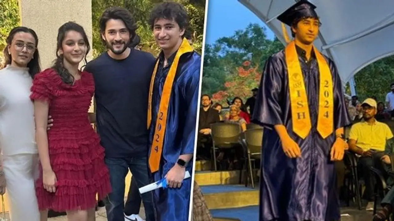 ‘I am a proud father today’, Mahesh Babu attends son Gautam Ghattamaneni’s graduation ceremony ‘I am a proud father today’, Mahesh Babu attends son Gautam Ghattamaneni’s graduation ceremony