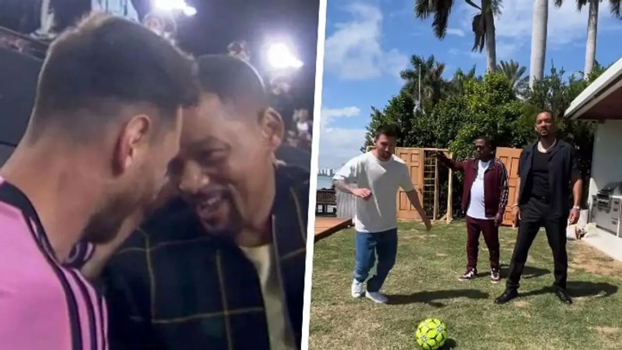 Lionel Messi surprises fans in Will Smith’s instagram video (WATCH) Lionel Messi surprises fans in Will Smith’s instagram video (WATCH)