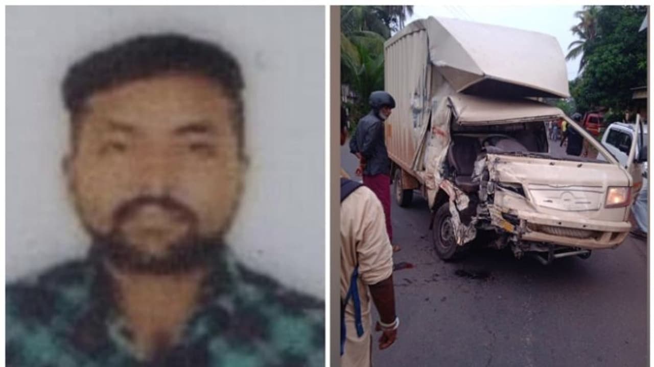 പിക്കപ്പ് വാനും മിനിലോറിയും കൂട്ടിയിടിച്ച് അപകടം; വാൻ ഡ്രൈവർ മരിച്ചു; സംഭവം കണ്ണൂരിൽ