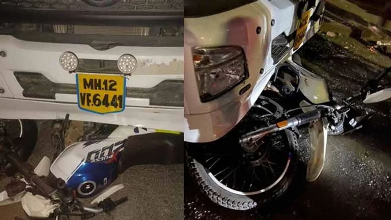 ബൈക്കിന്റെ പിന്നിലേക്ക് ട്രക്ക് ഇടിച്ചുകയറി 2 വിദ്യാർത്ഥികൾ മരിച്ചു; രക്ഷപ്പെടാൻ ശ്രമിച്ച ഡ്രൈവറെ പിടികൂടി